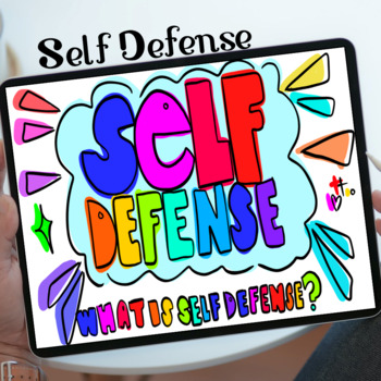 Preview of Self-defense BOOM Cards | TEENS and YOUNG ADULTS