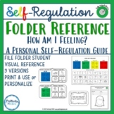 Self-regulation File Folder | Visual Reference Guide