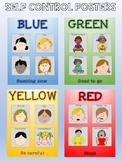 Self regulation poster set for classroom management