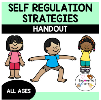 Preview of Self regulation handout with a focus on sensory processing