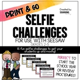 Selfie Challenges | For Use with Seesaw