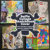 Selfie Collage Project (and Easy Handmade Sketchbook)