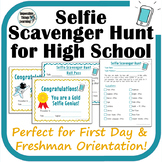 Selfie Scavenger Hunt for Freshman Orientation & First Day
