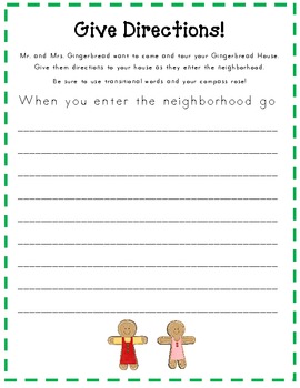 Gingerbread Activity by The Schroeder Page | Teachers Pay Teachers