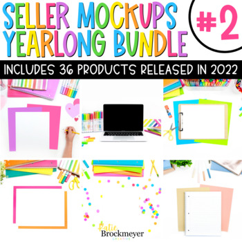 Preview of Seller Mockup Photos | 2022 Yearlong Bundle