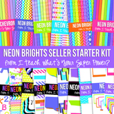 Seller's Starter Toolkit: Neon Brights Ultimate Bundle