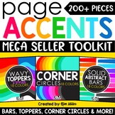 Seller Toolkit Clipart with Cover and Page Accents for TPT