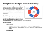 Selling Success: The Digital Nexus Pitch Challenge