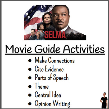 Preview of Selma Movie Guide - Martin Luther King, Jr. - Black History Month