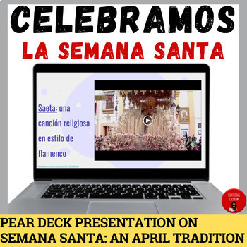 Preview of Semana Santa Activity | Presentation | Spanish | Virtual Trip