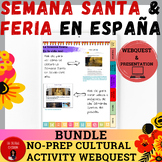 Semana Santa & Feria BUNDLE in Spanish | Webquest | Pear D