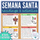 Semana Santa Readings + Activities Holy Week in Spanish Ga