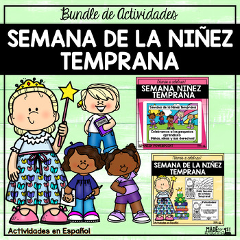 Preview of Semana de La Niñez Temprana | Bundle
