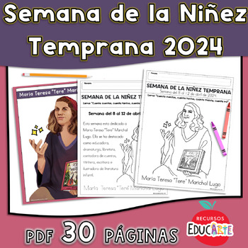 Preview of Semana de la Niñez Temprana 2024 - Tere Marichal