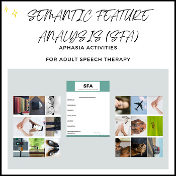 Preview of Semantic Feature Analysis (SFA): Aphasia, Adult Speech Therapy