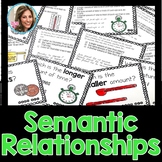 Semantic Relationships | Speech and Language Therapy | Wor