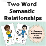 Semantic Relationships - Two Words - Boom Cards™