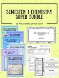 Semester 1 Chemistry Super Bundle