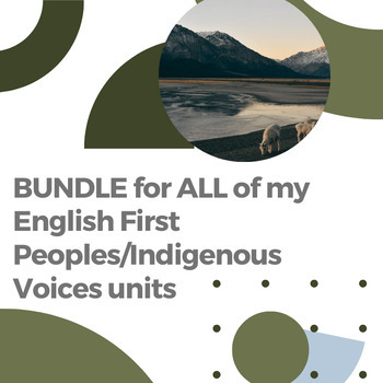 Preview of Semester-Long bundle for English First Peoples/Indigenous Literature/NBE