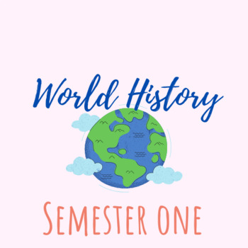 Preview of Semester One World History Bundle