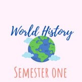 Semester One World History Bundle