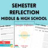 Semester Reflection Form