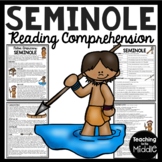 Seminole Native Americans Reading Comprehension Worksheet 