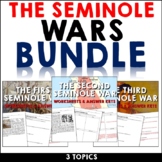 Seminole Wars Worksheets and Answer Keys Bundle