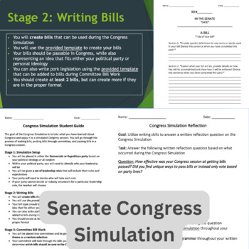 Preview of Senate Congress Simulation