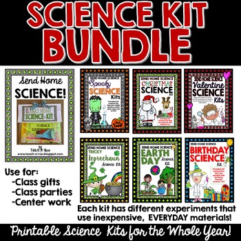 Preview of Send Home Science Kit Bundle