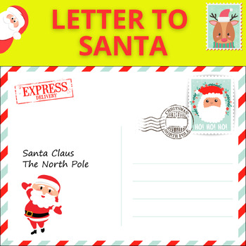 Preview of ❄️LETTERS FOR SANTA - Send festive wishes with our Christmas collection...❄️