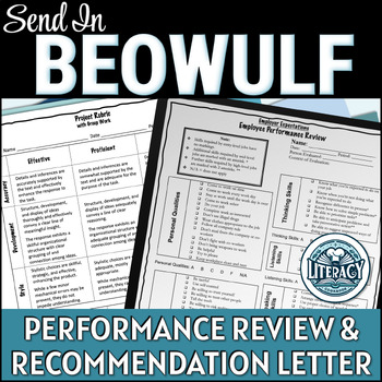 Preview of Send in Beowulf - Recommendation Letter for Beowulf - Workplace Skills