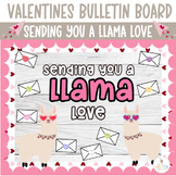 Sending You a Llama Love Bulletin Board | Valentine's Day Decor