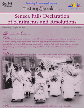 Preview of Seneca Falls Declaration of Sentiments and Resolutions