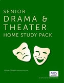 Senior Independent Study ELA Theater Arts Worksheets Unit 