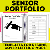 Senior Portfolio: Autobiography Resume Cover Letter & Editable Google Slides