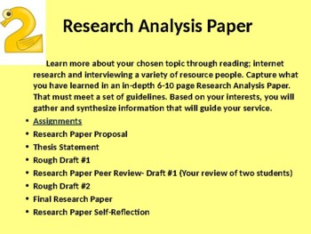 senior paper topic ideas