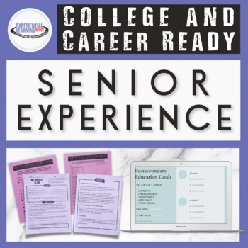 Preview of Senior Project for High School Students {Printable and Digital}