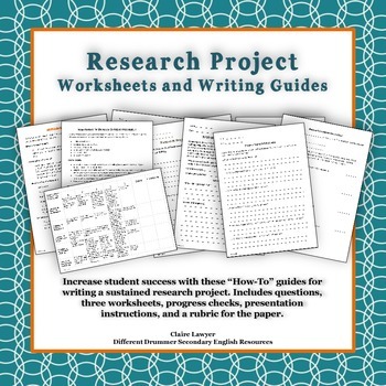 Preview of Research Projects- Questions and Guided Organization Worksheets