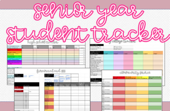 Preview of Senior Year Student Tracker