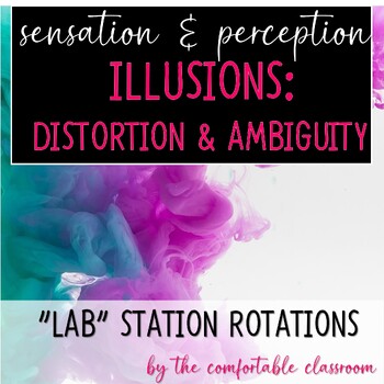 Preview of Sensation & Perception: Illusions (Ambiguity & Distortion Lab Station Rotations)