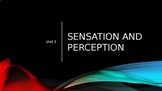 Sensation and Perception Unit 3 AP Psychology PowerPoint