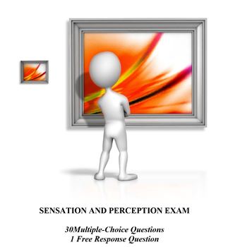 Preview of Sensation and Perception Unit Exam for AP Psychology
