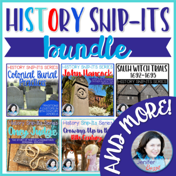 Sensational History Snip-Its Series BUNDLE