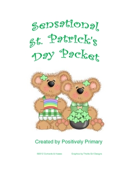 Preview of Sensational Saint Patrick's Day Packet