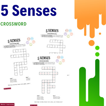 Sense Seeker: A Crossword Puzzle Journey Through the 5 Senses by Shoto