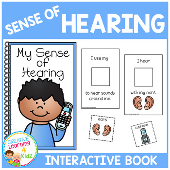 Preview of Sense of Hearing Interactive Book