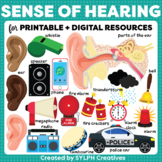 Sense of Hearing Moveable ClipArt for Science Activities