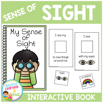 Preview of Sense of Sight Interactive Book