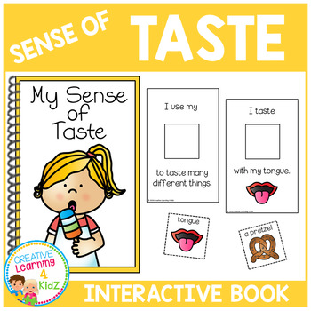 Preview of Sense of Taste Interactive Book